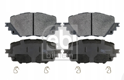 фото №13, Febi bilstein 170663 набір гальмівних колодок гальмівних, гальма дискові