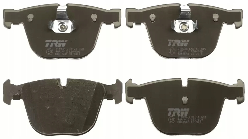 фото №1, Trw gdb1502 гальмівні колодки гальмівні