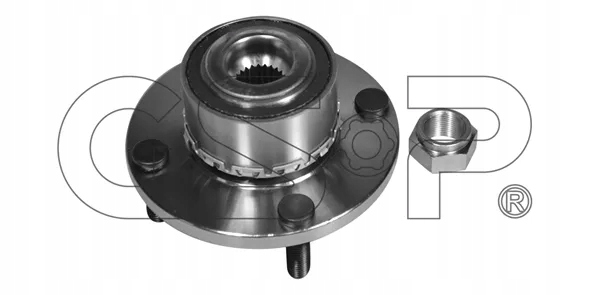 фото №2, Ступица перед smart forfour 04- /gsp/