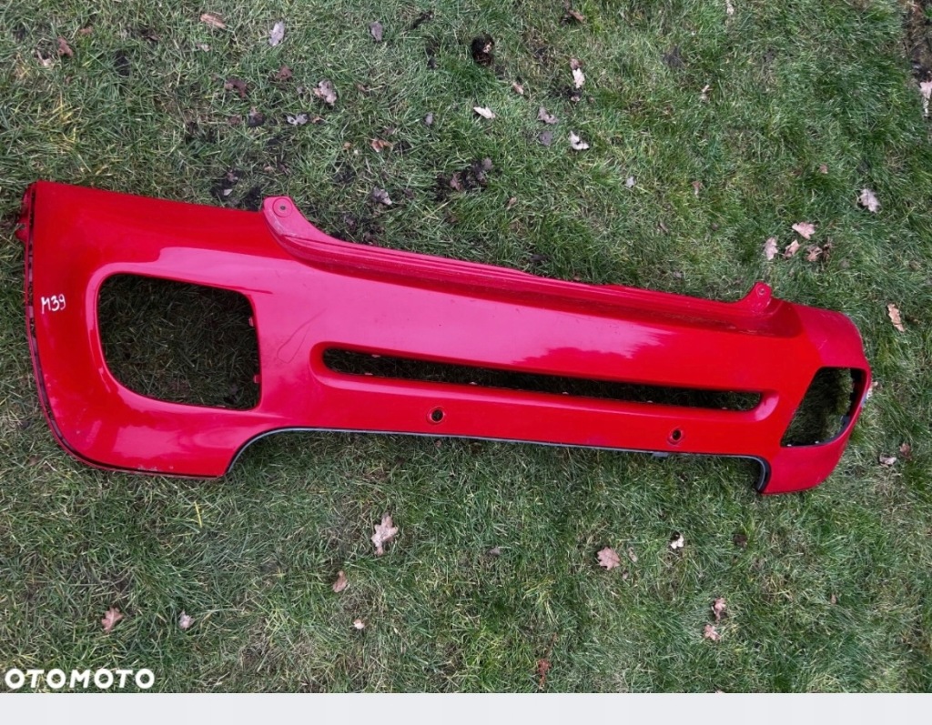 фото №1, Mini r56 r57 бампер задний jcw аэрокит chili red красный - 851