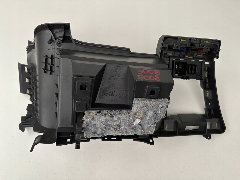 фото №6, Бардачок консолі водія панель перемикач esp peugeot 3008 i 5008 i