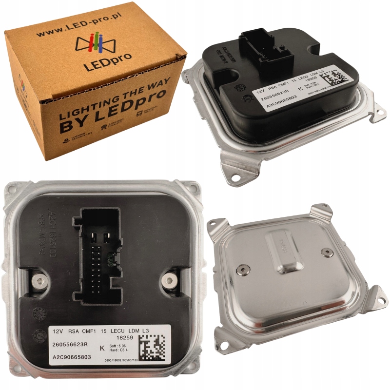 Купить Блок управления модуль света лампа led к renault megane iv 4 260556623r