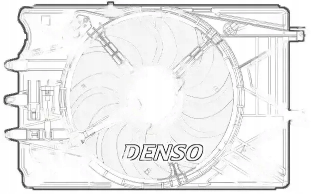 фото №1, Вентилятор радіатора der09070 denso fiat 500l