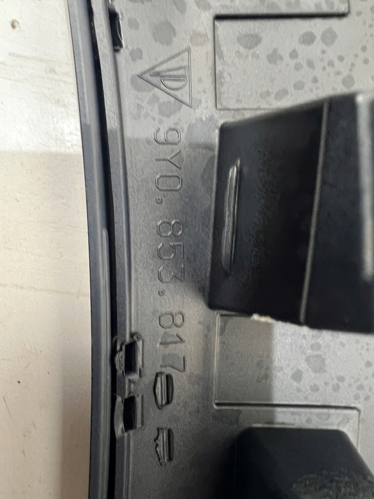 фото №6, Porsche cayenne iii молдинг крыла левая перед 9y0 9y0853817 оригинальный номер