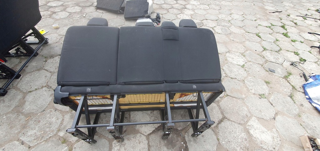 фото №7, Лавка сиденья ремни болты ii ряд renault trafic iii