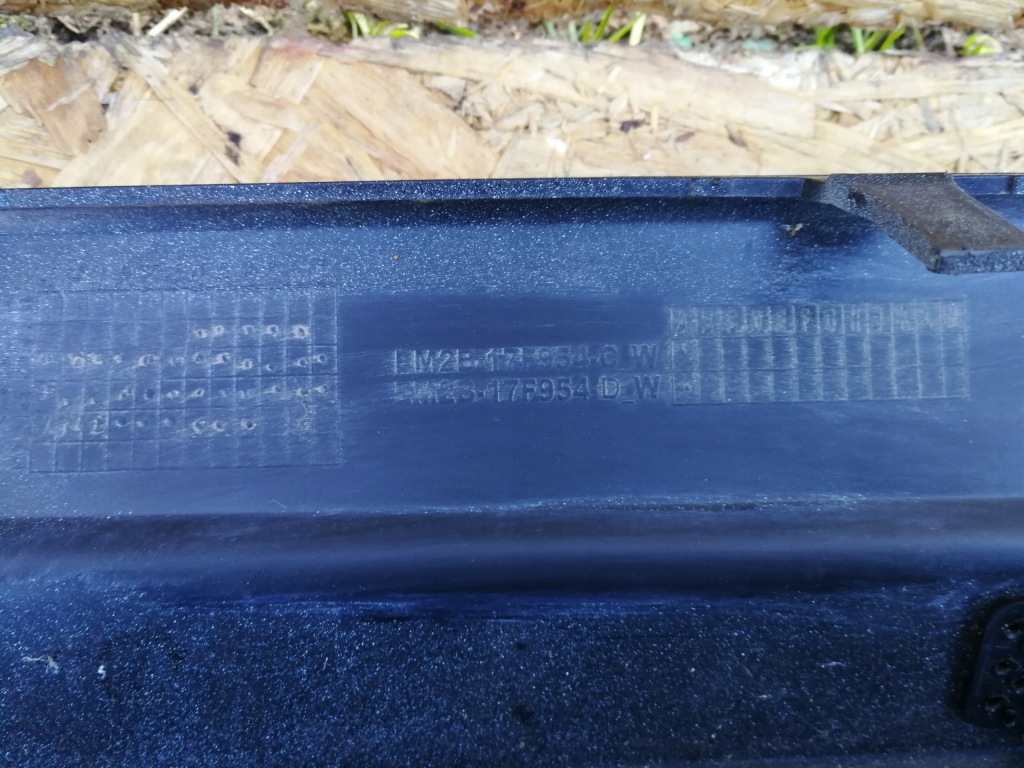 Ford s-max mk2 ii 15- накладка нижня спойлер бампера задній em2b-17f954-cw Доставка