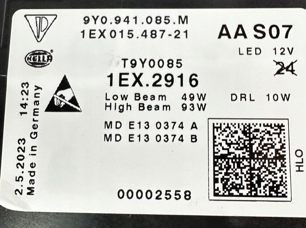 фото №15, Nowe лампи фари повний porsche cayenne lift 9y0941085m 9y0941086m