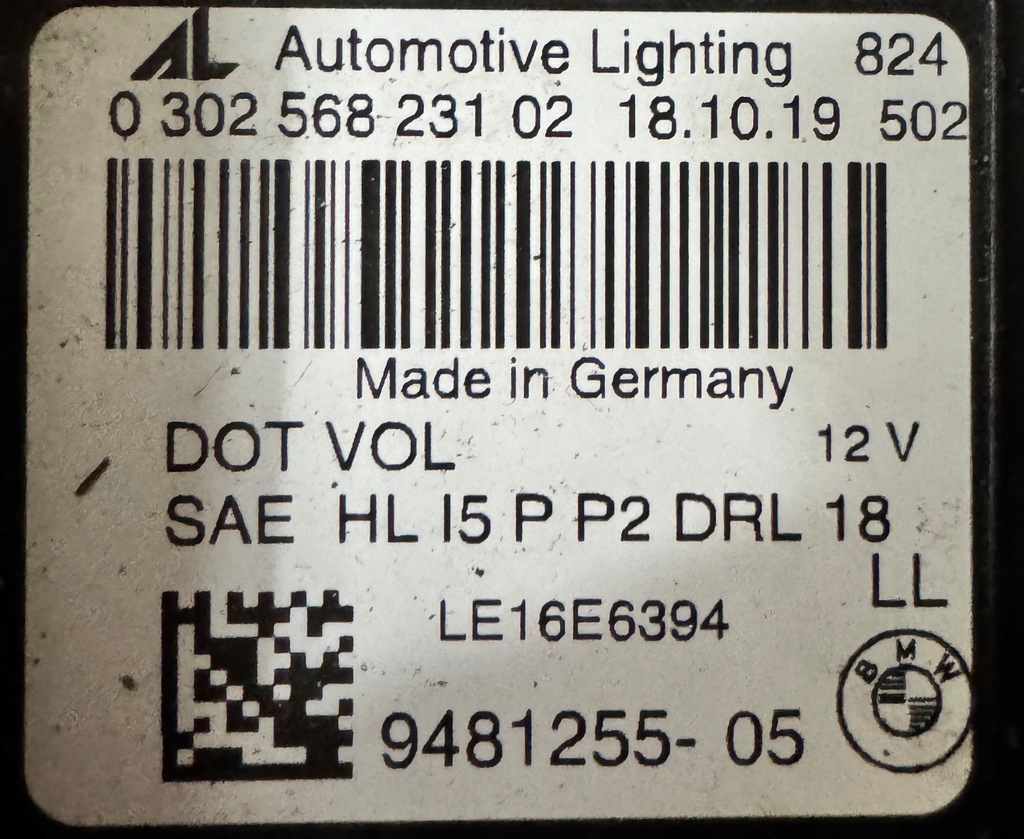 фото №7, Лампа комплект bmw z4 9481255