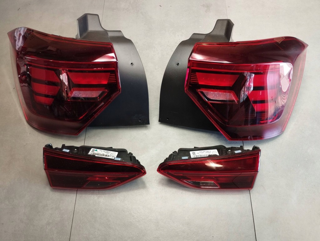 фото №1, Vw polo vi 2g lift лампы задняя led 2g0945095e kpl