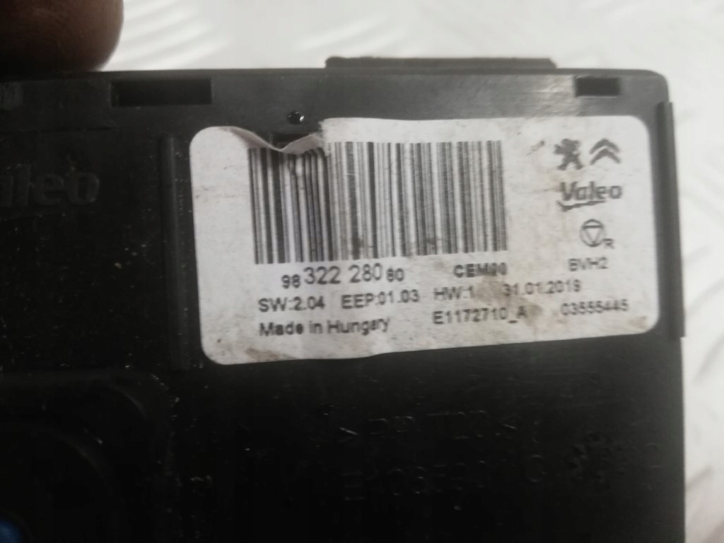 фото №2, Модуль кондиционера berlingo iv rifter combo e