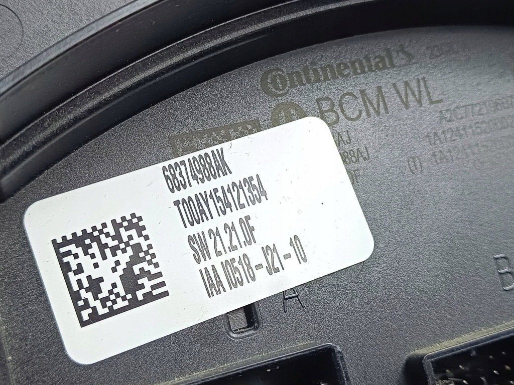 фото №9, 2022 jeep grand cherokee wl модуль комфорту 68374988ak