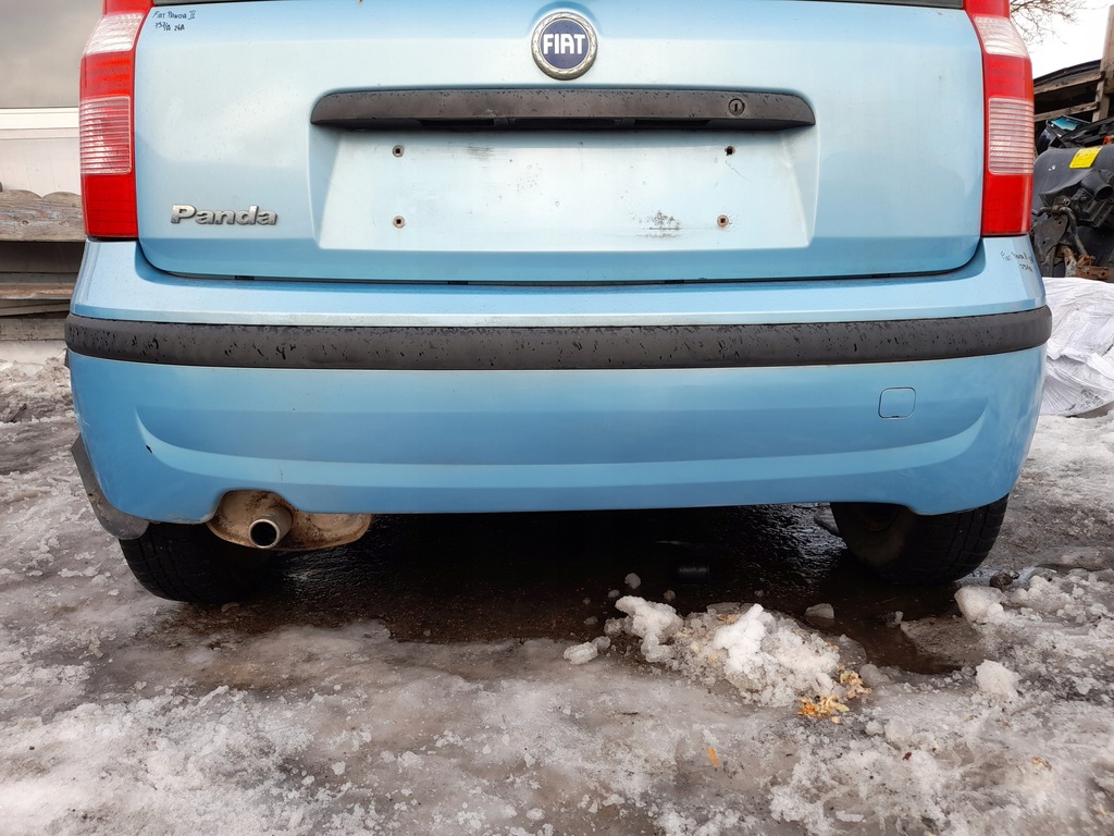 фото №10, Fiat panda ii кришка багажника багажника задня 737/a