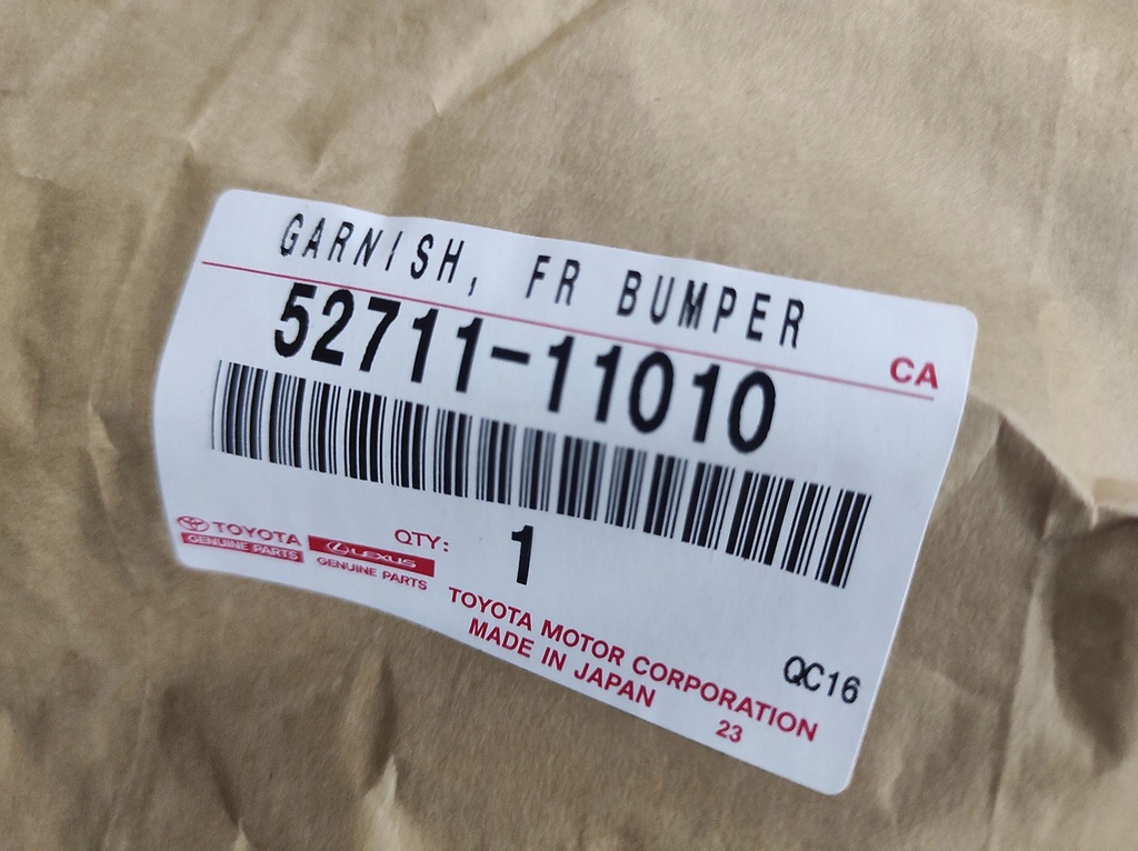 фото №3, Lexus lc lc500 lc500h решётка радиатора кронштейн заглушка