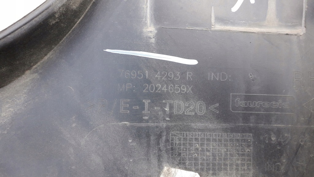 фото №7, Dacia duster 2 ii молдинг порог правая 769514293r