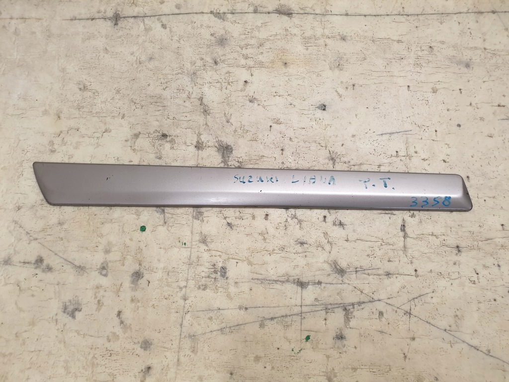 фото №1, Suzuki liana молдинг дверь правый задняя оригинальный номер 77550-54ga0