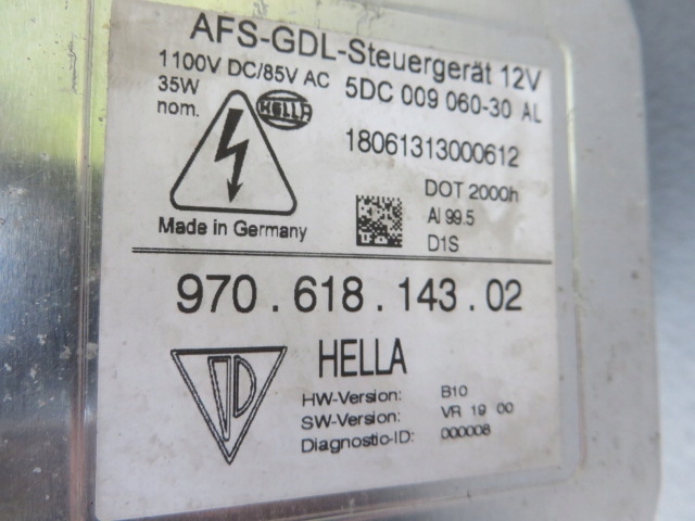 фото №13, Panamera 970 лампа передняя правая ксенон dynamic 970.631.170.07