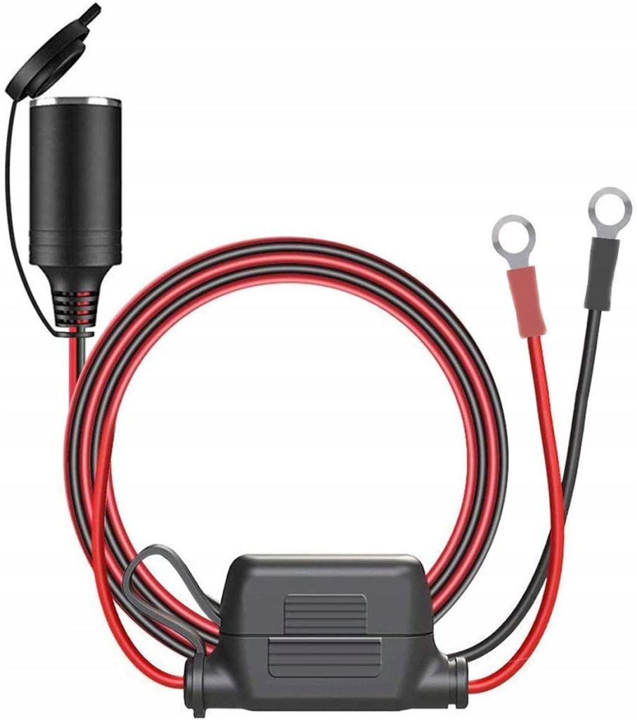 фото №1, Разъём прикуривателя na панель с предохранитель 3.5m