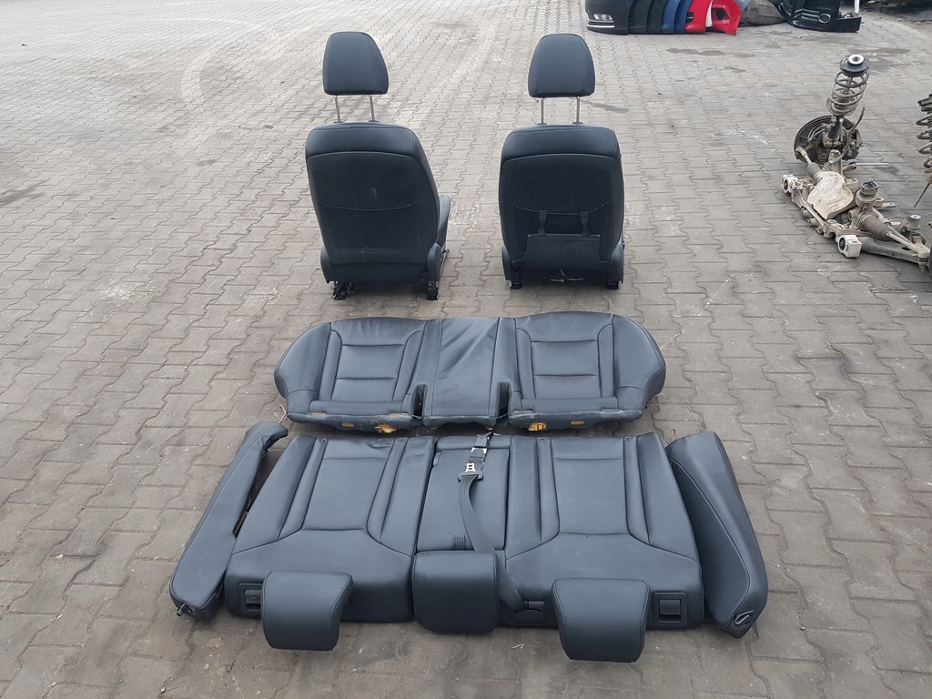 фото №12, Hyundai i40 11-14r kombi сиденья кожаный заднее сиденье