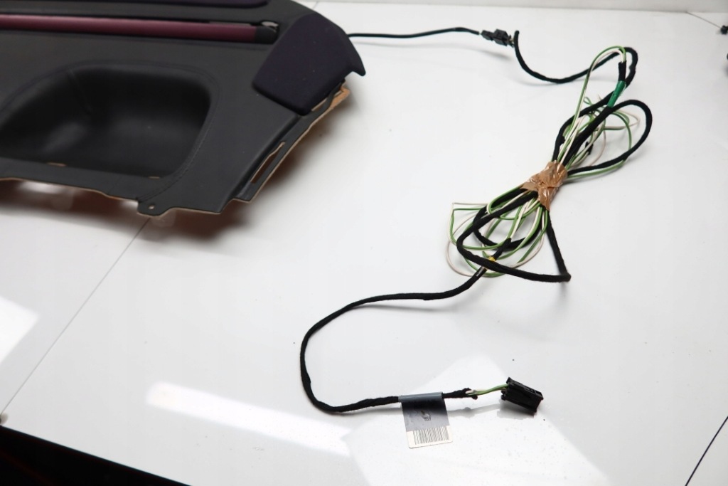 фото №7, Mercedes w215 cl шторка стекло задняя полка кожа кожаный 2156940042