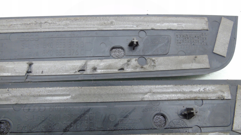 фото №9, Молдинг накладки накладки пороговые s-line комплект audi a4 b8