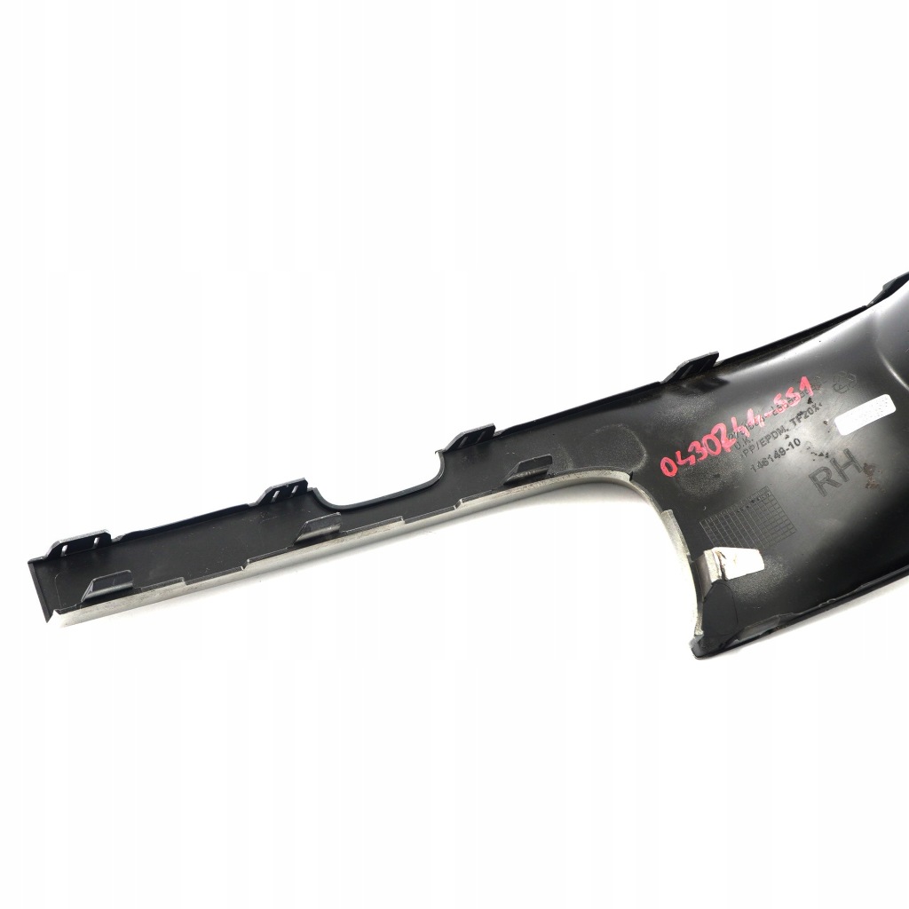 фото №13, Mini r56 s защита молдинг противотуманной фары бампера правая серебристая