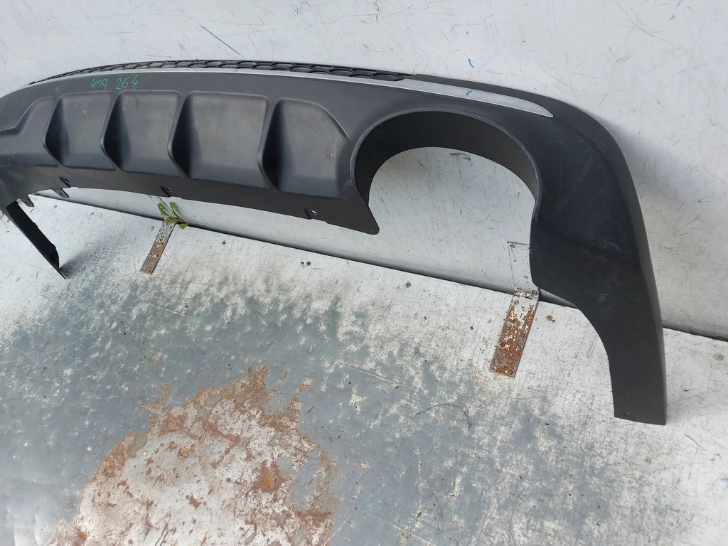 фото №11, Kia optima 17- usa диффузор спойлер бампер задний задняя