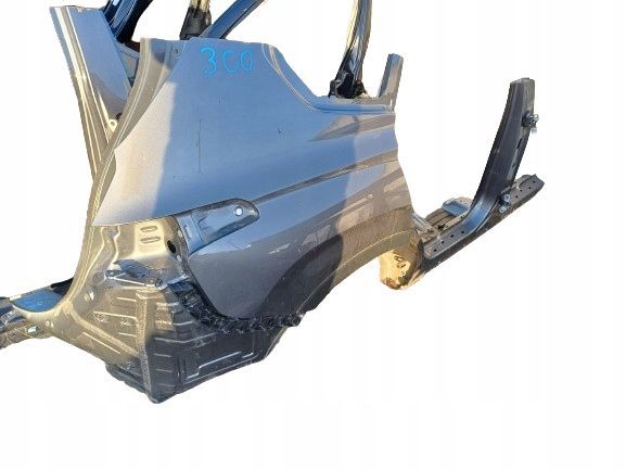 фото №1, Чверть крила bok поріг блок двигуна правий hyundai santa fe iv