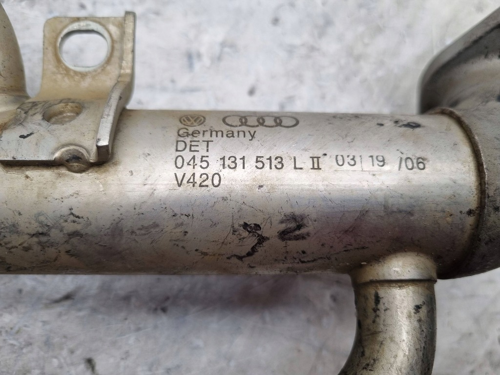 фото №6, Радіатор вихлопних газів 045131513l vw polo iv fox fabia i ibiza iii 1.4 tdi
