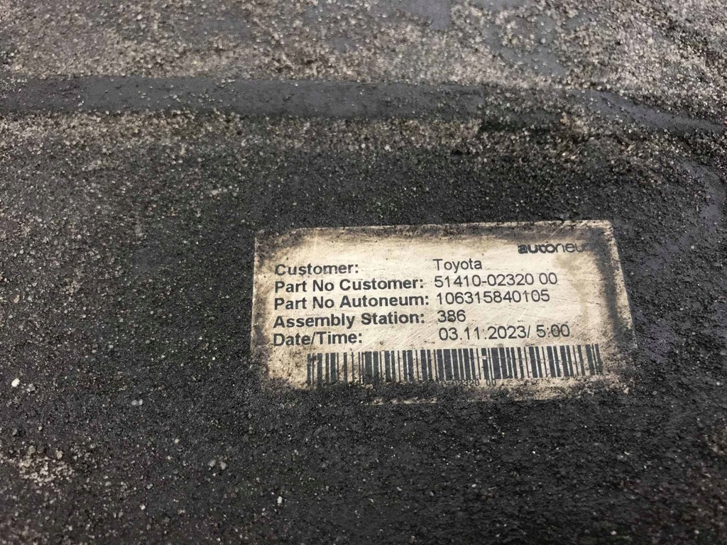 фото №9, Toyota ch-r corolla плита захист pod двигун 51410-02310