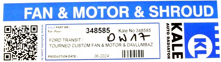 фото №12, Корпус вентилятор радиатора ford transit tourneo custom 2012 - 2.0 2.2 tdc