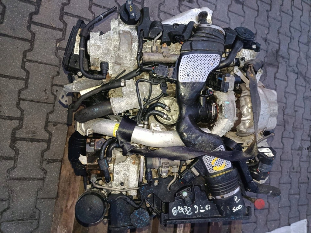 фото №7, Двигун 3.0 cdi v6 642 mercedes ml w164 180tyś