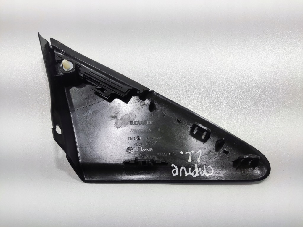 фото №4, Заглушка треугольник крыла левый перед renault captur i 638756642r 2013-2016