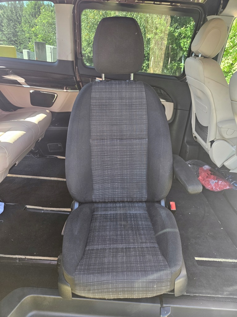 фото №7, Сиденья перед водитель пассажир лавка mercedes vito v w447 tunja