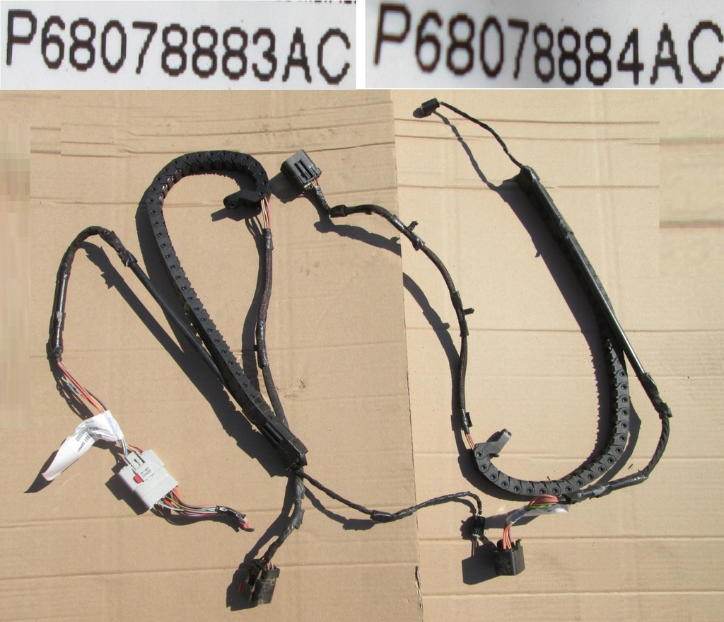 фото №9, Chrysler town country 11- жгут дверь задняя задних korale grand caravan