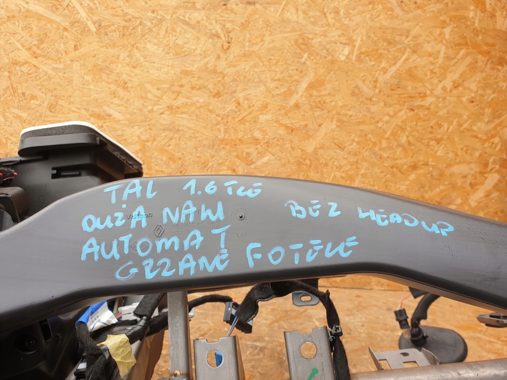 фото №10, Renault talisman электропроводка панели каркас отопитель