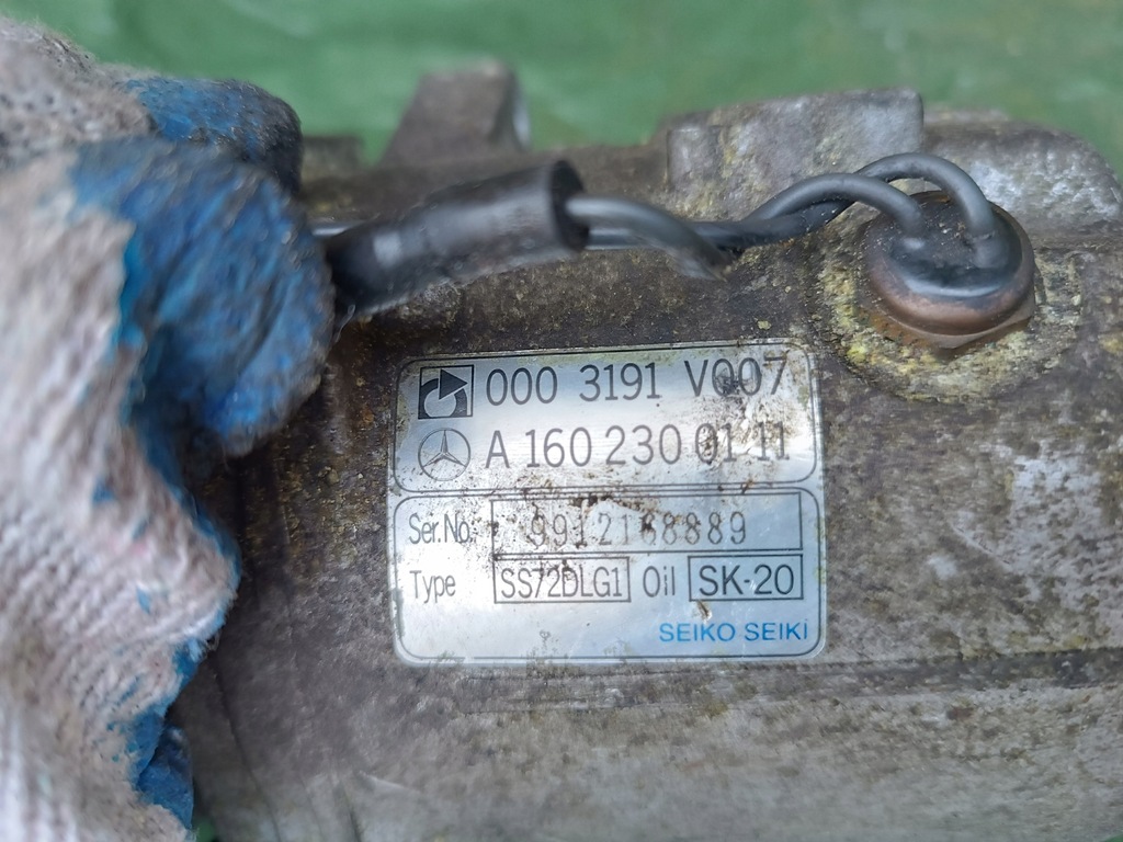 фото №7, 0003191v007 a1602300111 компрессор кондиционера компрессор smart 450 i fortwo