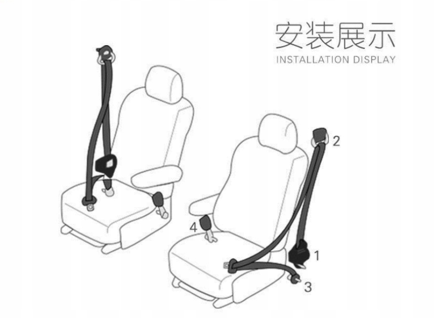 фото №6, Универсальный 3-punktowy pas автоматический pas безопасности