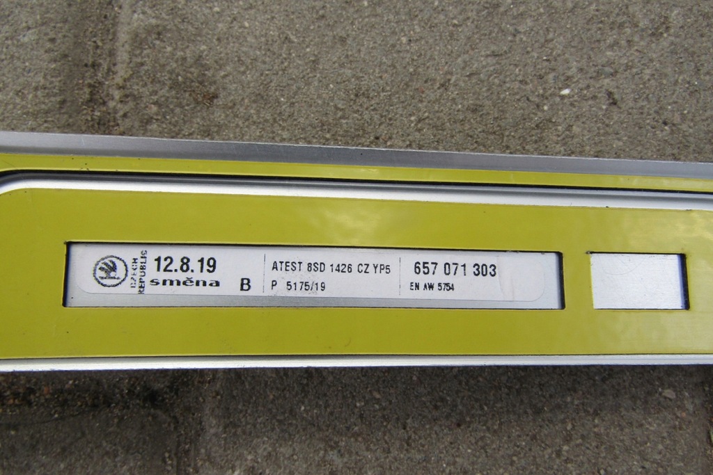 фото №6, Молдинг права перед декоративна na поріг skoda scala 19-