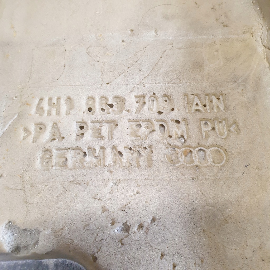 фото №11, Обшивка коврик пол перед audi a8 d4 4h оригинальный номер eu