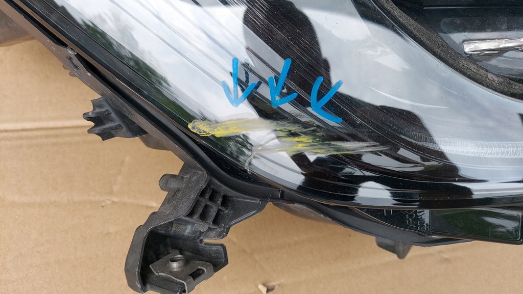 фото №2, Лампа права правий перед передня renault megane iv