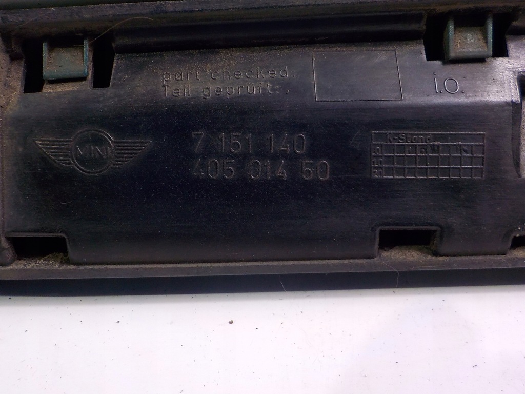 фото №8, Mini cooper r56 накладка крышки молдинг 7151140