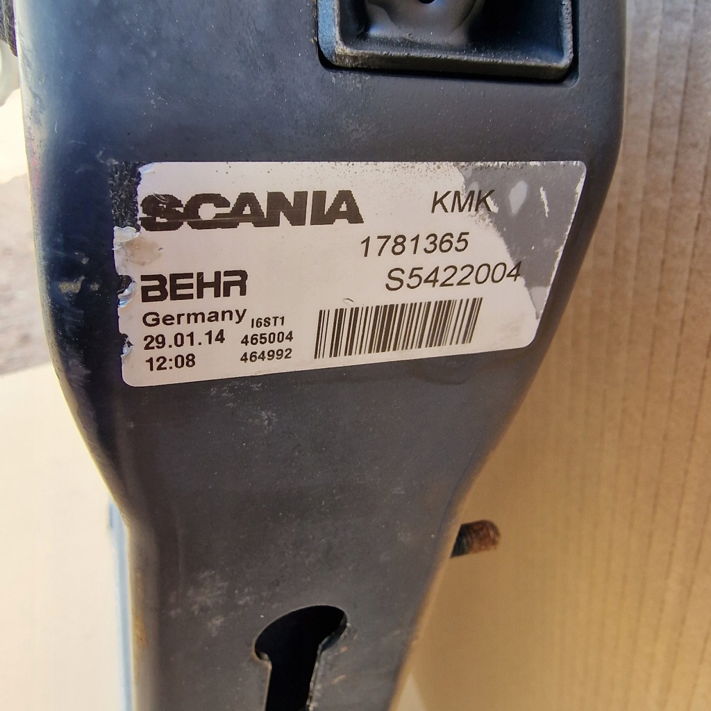 фото №3, Scania r радіатор рідина wody 1781365