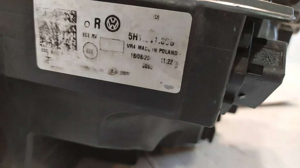 фото №14, Лампа передня правий перед volkswagen golf viii