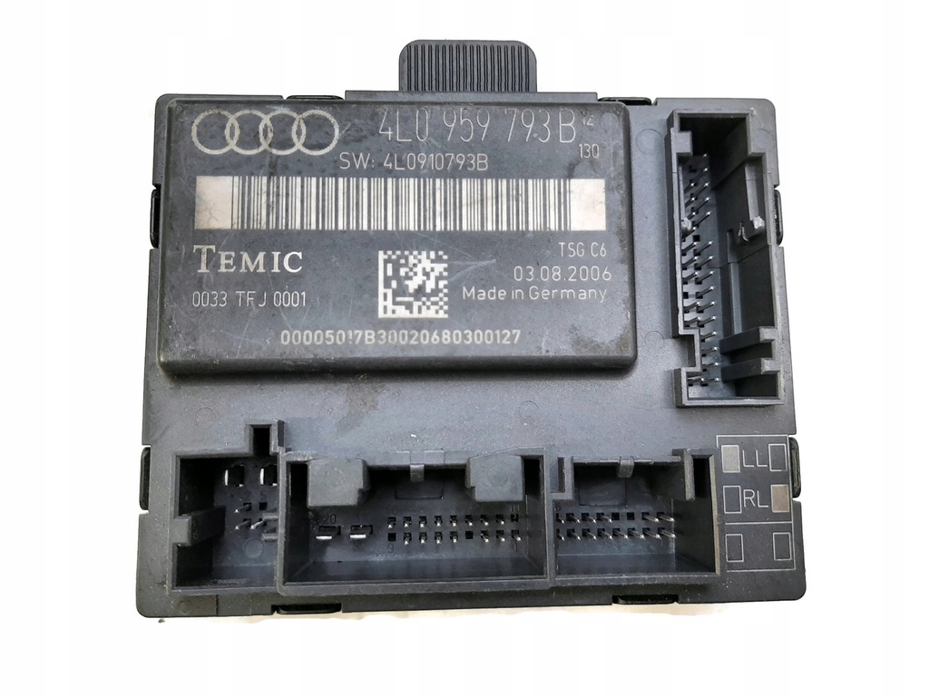 фото №1, Блок керування модуль двері audi оригінальний номер 4l0959793b