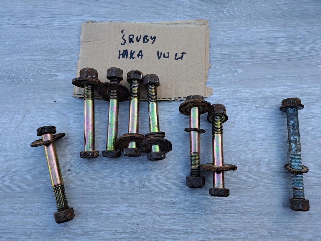 фото №1, Vw lt sprinter болты фаркоп halowniczego задняя