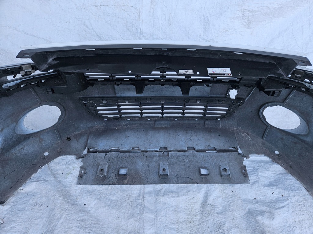 фото №10, Citroen berlingo iii lift бампер перед решітка радіатора хром підсилювач