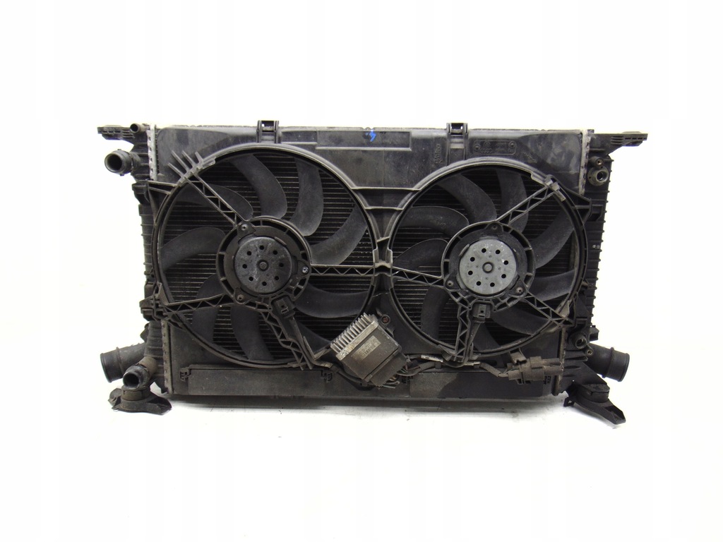 фото №10, Комплект радіатор вентилятори audi a4 b8 lift 2.0