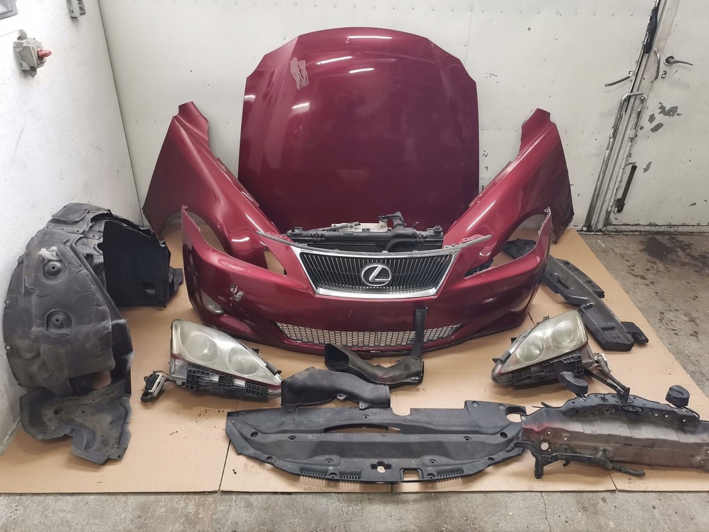фото №4, Lexus is ii is250 перед бампер капот крыло лампа решётка радиатора радиатор europ