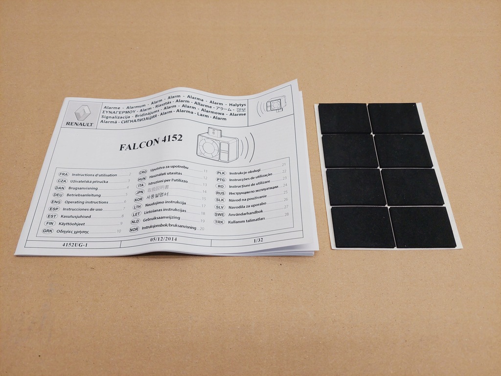 фото №6, Оригинал renault автосигнализация 8201496648 предназначенный renault espace v od 2015