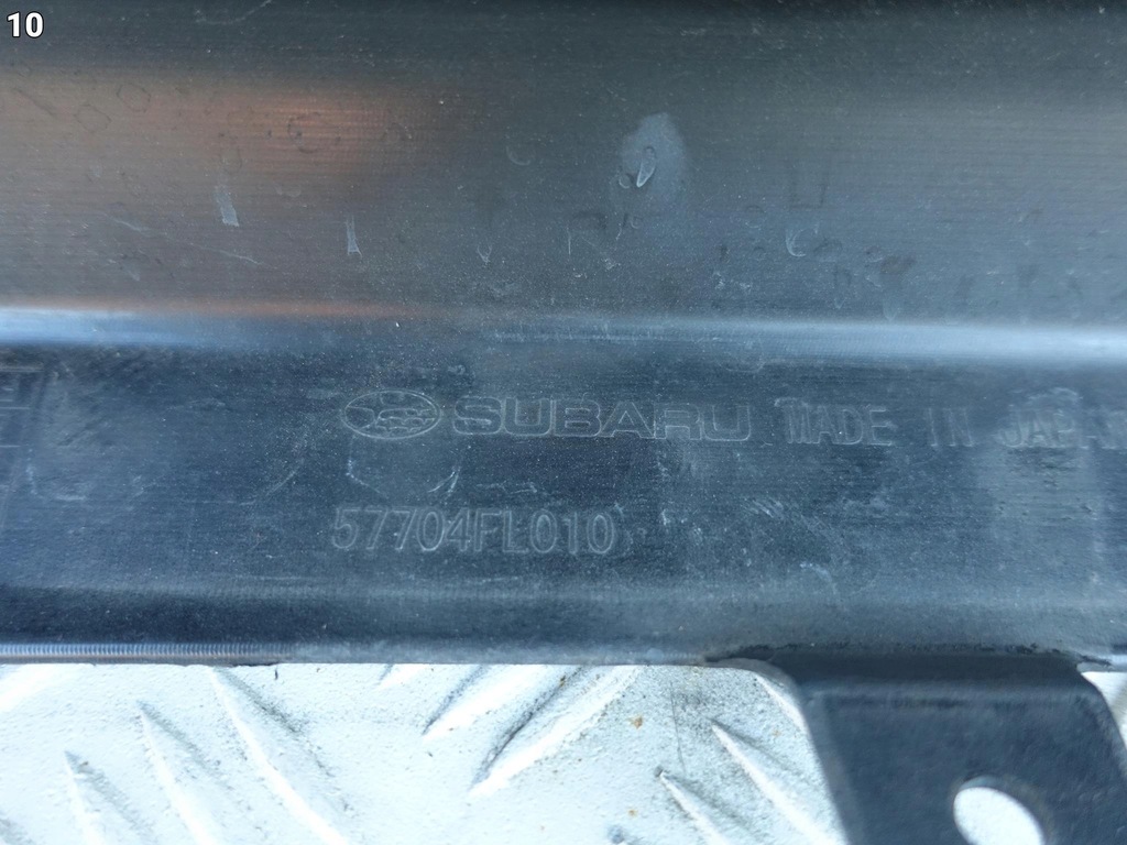 фото №11, Subaru xv ii crosstrek 17-22 бампер решётка sprysk